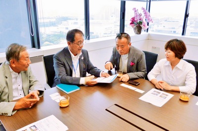 楽器寄贈の協力を要請