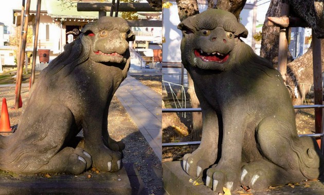 インカ帝国の守り神？中国の古い狛犬？とにかく渋い！