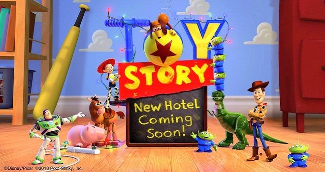 「トイ・ストーリー」テーマホテル ２０２１年にＴＤＲに完成