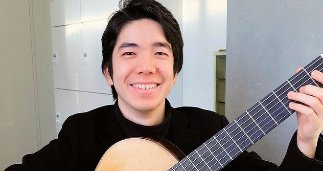 ウィーン留学から帰国した 浦安市出身のギタリスト 岡本拓也さん(26) リサイタル