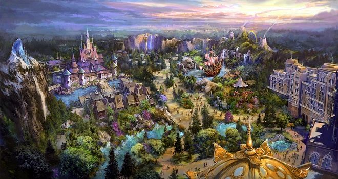 ディズニーシーに新ポート 「ファンタジースプリングス」 5/21に起工式を開催、工事スタート