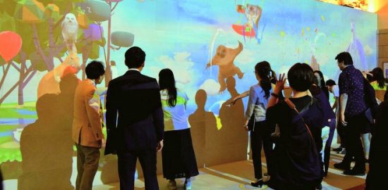 オリエンタルホテル東京ベイ 人気のプロジエクションマッピング　10月3日から「大空」のシーン加わる
