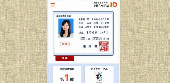 障がい者手帳の提示 京成グループのバス会社 スマホでＯＫ！「ミライロＩＤ」