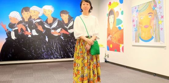 浦安ゆかりのイラストレーター吉泉ゆう子さん 作品展「海と風と堀中出身と」を開催