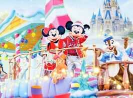 スペシャルイベント「ディズニークリスマス」 東京ディズニーリゾート11/15日〜12/25日の41日間