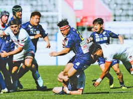 浦安Ｄ－ロックス 昇格後の初勝利をつかむ 31対26で競り勝つ