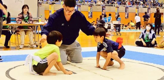 第37回わんぱく相撲浦安場所開催　約320人の小学生が土俵で熱戦