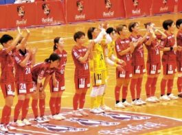 バルドラール浦安 ラス・ボニータス ホームで魅せた！６得点での逆転勝利